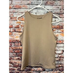 Saints 21 sleeveless nude top shirt women's size large NEW